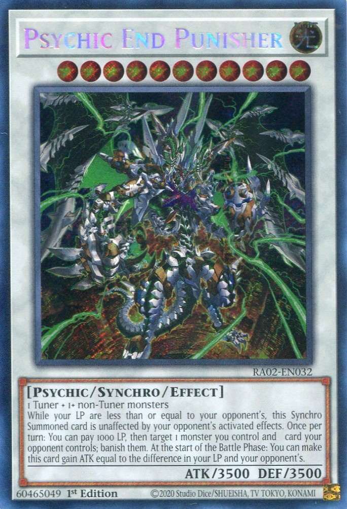 画像1: 【特価品】英語版 サイコ・エンド・パニッシャー RA02-EN032 1st（シークレットレア）