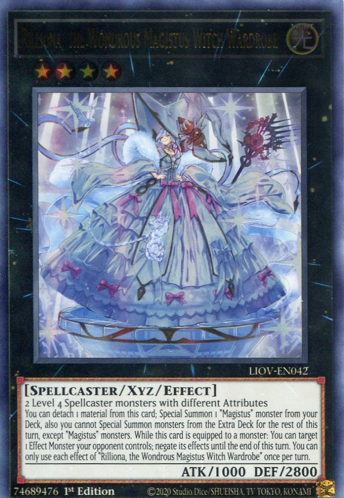 画像1: 【特価品】英語版 結晶の魔女サンドリヨン LIOV-EN042 1st（ウルトラレア）