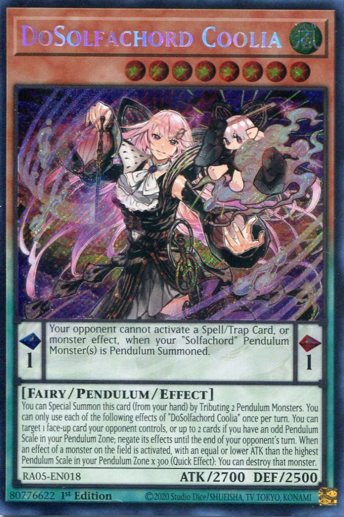画像1: 【特価品】英語版 ドドレミコード・クーリア RA05-EN018 1st（シークレットレア）