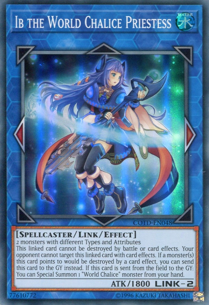 画像1: 【特価品】英語版 星杯神楽イヴ COTD-EN048（スーパーレア）
