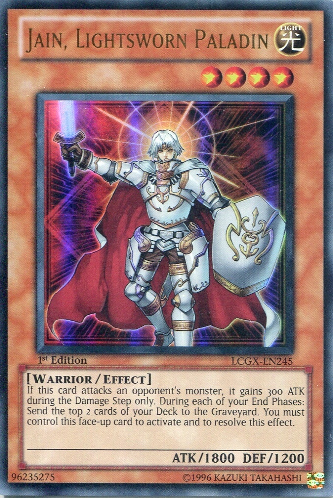 画像1: 【特価品】英語版 ライトロード・パラディン ジェイン LCGX-EN245 1st（ウルトラレア）