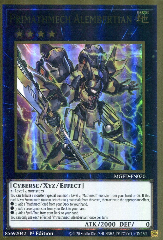 画像1: 【特価品】英語版 塊斬機ダランベルシアン MGED-EN030 1st（プレミアムゴールドレア）