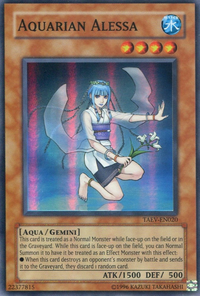 画像1: 【特価品】英語版 水面のアレサ TAEV-EN020（スーパーレア）