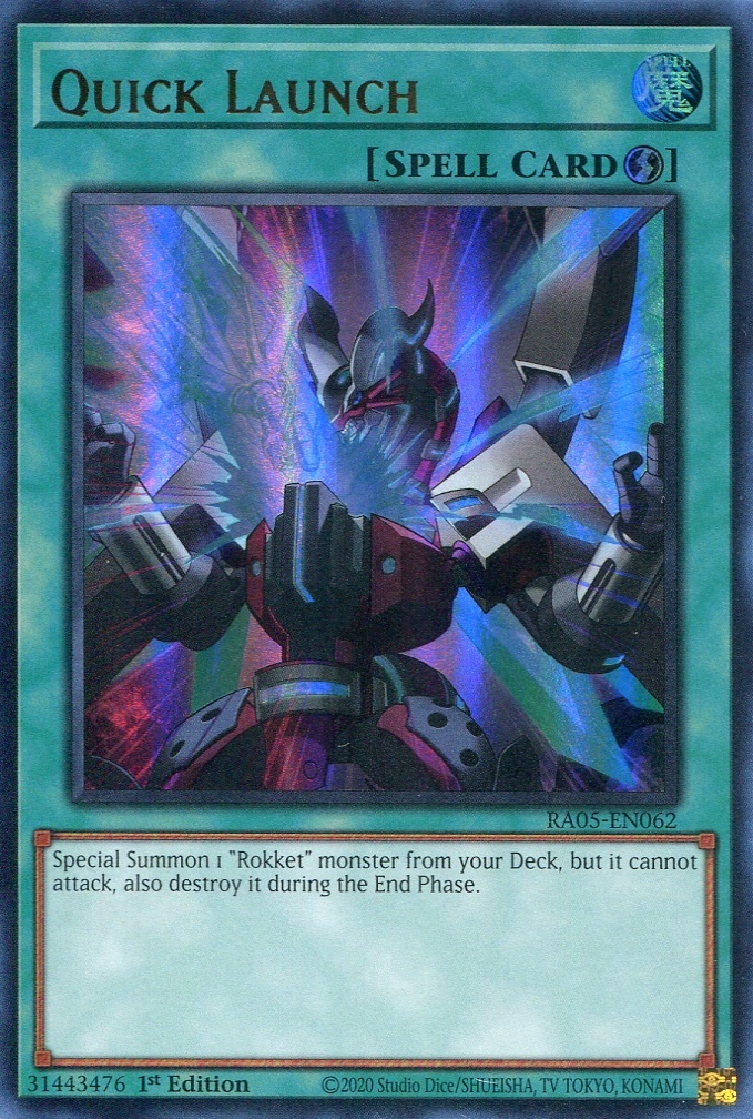 画像1: 【特価品】英語版 クイック・リボルブ RA05-EN062 1st（ウルトラレア）