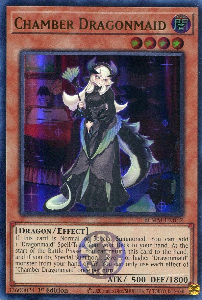 画像1: 【特価品】英語版 ドラゴンメイド・チェイム BLMM-EN062 1st（ウルトラレア）