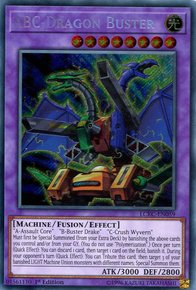 画像1: 【特価品】英語版 ＡＢＣ－ドラゴン・バスター LCKC-EN059 1st（シークレットレア）