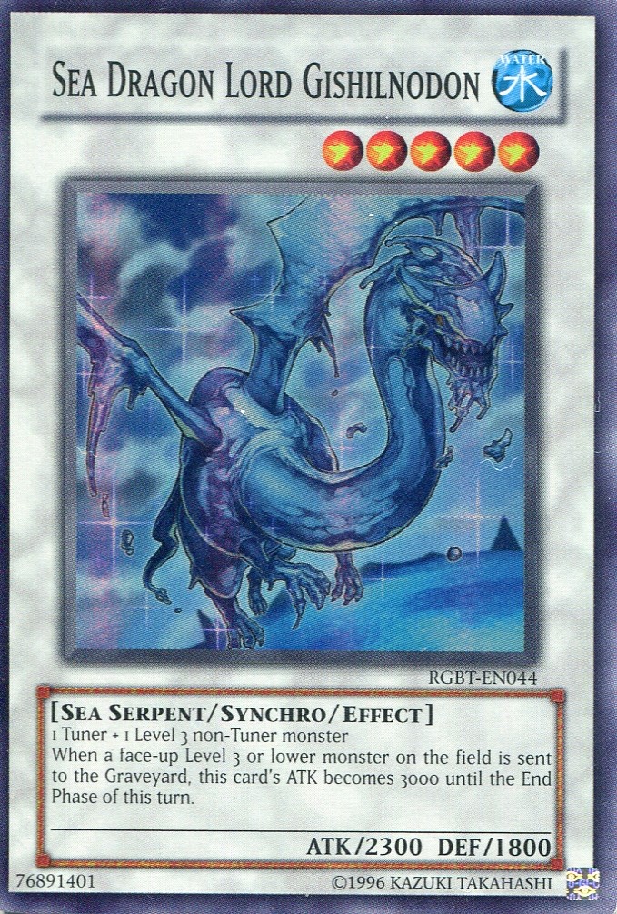 画像1: 【特価品】英語版 神海竜ギシルノドン RGBT-EN044（スーパーレア）